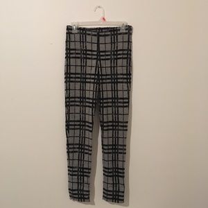 Sara Campbell plaid pants